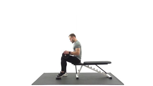 #11 Подъём на носки с гантелями. Упражнение на икры. смотреть онлайн