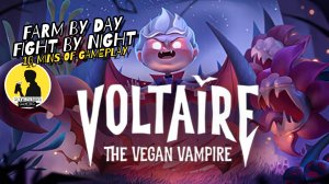 VOLTAIRE: THE VEGAN VAMPIRE, 10 MINS OF GAMEPLAY #voltairetheveganvampire #gameplay #roguelike