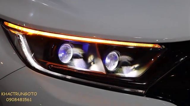 ĐỘ ĐÈN Ô TÔ | HONDA CRV 2020 | Nâng cấp 4 bi led Aozoom Jaguar siêu sáng смотреть онлайн