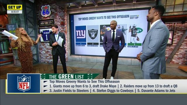 Is Dallas BIG ENOUGH for Diggs? Franchise QB's + Offseason IDEAS 💡 | Get Up смотреть онлайн