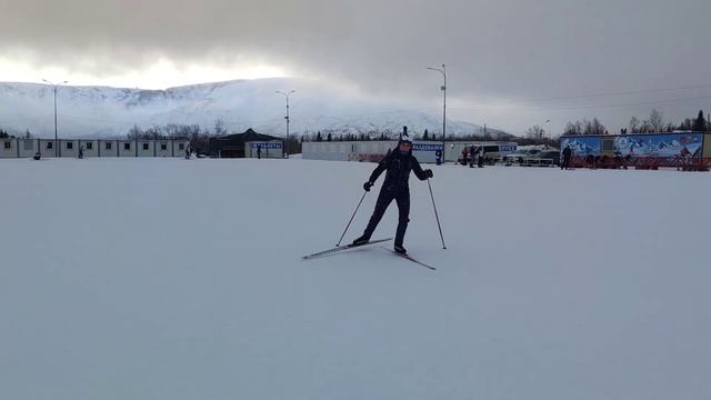 Что делать для эффективной работы таза? #лыжи смотреть онлайн