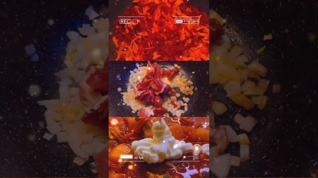 Ukrainian “red” soup Borsch with pork || Український суп Борщ зі свининою #shorts смотреть онлайн