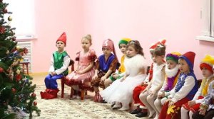 МАДОУ "Детский сад№80", город Саранск. Новый год 2016, средняя группа №10