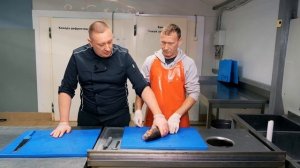 Цех переработки рыбы: «Разделка осетра и форели»