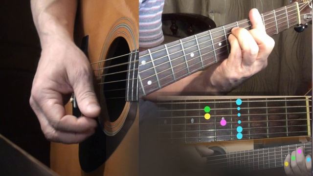 Как играть на гитаре песню "Я люблю тебя, жизнь" смотреть онлайн