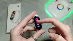 LUNA asmr | Распаковка Mi Band 8⌚️, шёпот, таппинг #asmr #асмр