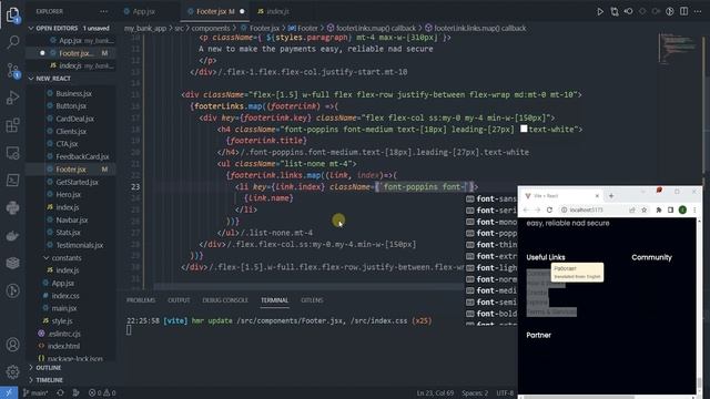 Проект React + Tailwind. My_bank_app Конец Деплой #11 #reactjs #проект #django #js #python #react