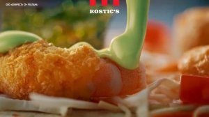 Реклама ROSTIC'S " Азия меню с креветками в ресторанах ROSTIC'S "