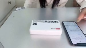 KODAK P210R 迷你口袋相印機開箱