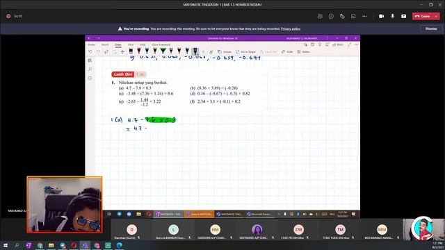 MATEMATIK TINGKATAN 1 | LATIH DIRI 1.4A, 1.4B, 1.4C. 1.4D | PERBINCANGAN BUKU TEKS смотреть онлайн