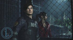 RESIDENT EVIL 2 Remake | Леон и Клэр у участка: диалог, которого не было