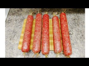 Сервелат Коньячный . Рецепт домашней колбасы.Как приготовить колбасу