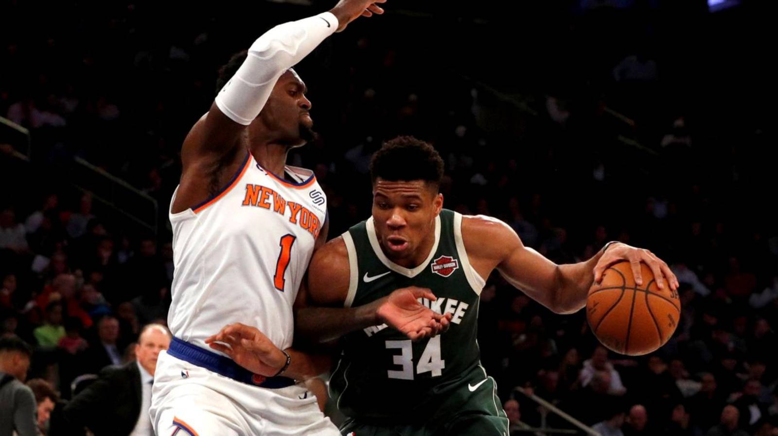 Milwaukee Bucks at New York Knicks 12.01.2025 Милуоки Бакс — Нью-Йорк Никс