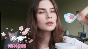 LUNA asmr | Клею на тебя наклейки, неразборчивый шёпот