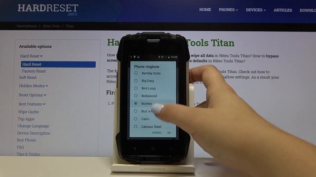 How to Change Ringtone in Niteo Tools Titan – Set Up a New Ringtone смотреть онлайн
