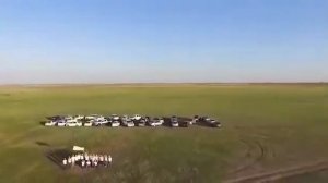 #Шоқпартоғай 3 мектеп 51-түлектер 10-жылдық кездесу эстафеда флешмоб 52 - түлектерге