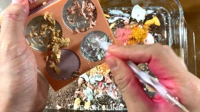 Mixing ”Pom Pom Purin”Slime‼︎Makeup Eyeshadow, Lipstick Into Slime! Satisfying ASMR!! смотреть онлайн