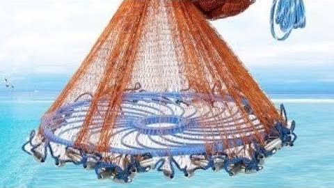 Кастинговая сеть. Море рыбы!!! смотреть онлайн