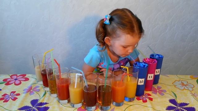 ❒ СОК ЧЕЛЛЕНДЖ Вместе с Дашей УГАДАЙ ВКУС СОКА Kid's JUICE Challenge