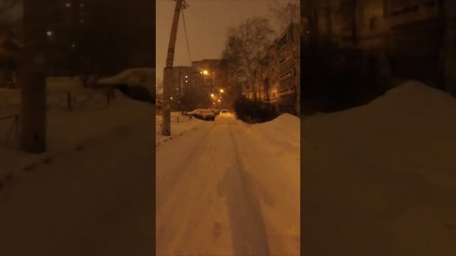 Самара, район, ночь #walking #shorts