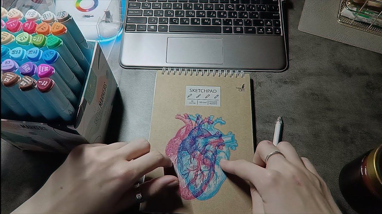 LUNA asmr | Рисую розовую змею, болтаю о Голодных играх #asmr #асмррисование #asmrart #асмр