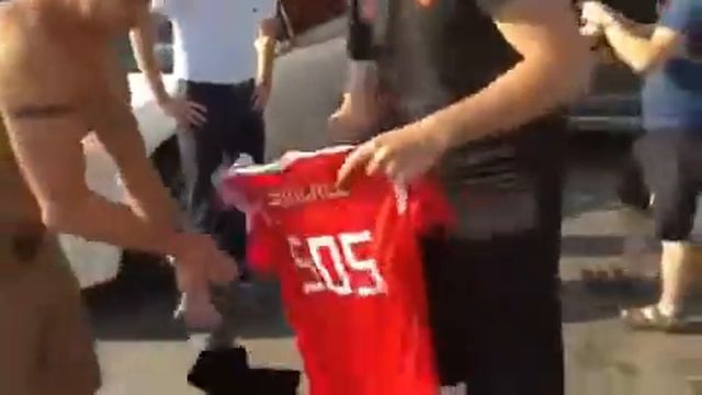 Diego Sanchez in Moscow City