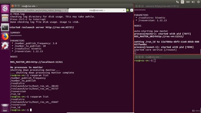 7.007 Create a Launch File to Start all Your Parameters and Nodes