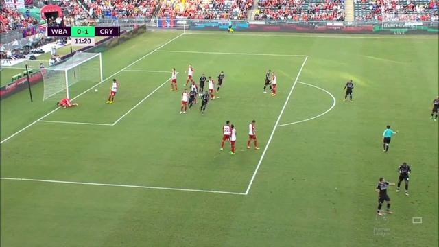 West Brom 0 - 1 Palace Luka Goal