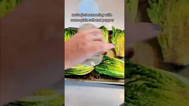 Level Up Your Salad Game with Charred Romaine 🥬 #Shorts #Salad #SaladRecipe #RecipeIdeas смотреть онлайн