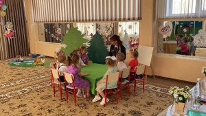 Занятие с детьми 3 - 4 лет в рамках городского конкурса "Воспитатель года 2024", г. Саранск