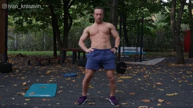 Утренняя гимнастика во дворе 2019