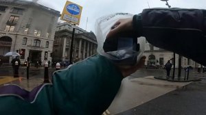 London Street Photography POV (Heavy Rain) | Sigma 135mm f/1.8 DG HSM ART