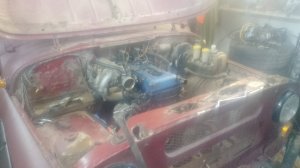 Поставили змз 406 на Уазик танчик часть 5