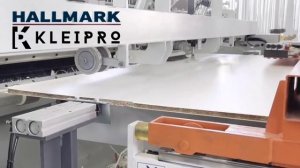 Однопролётный пресс для ламинирования ДСП