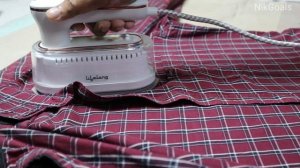 Best Travel Steam Iron | Lifelong Mini Travel Steam Iron 1250 Watt | Portable Steam Iron | NikGoals