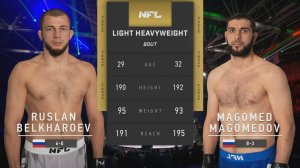 Руслан Белхароев vs. Магомед Магомедов | Ruslan Belkharoev vs. Magomed Magomedov | NFL 2