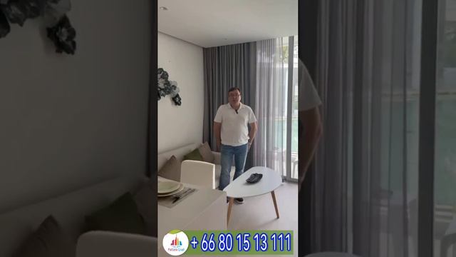 Новостройка Паттайи Сикрет Гарден, рядом с пляжем Вонгамат #shorts