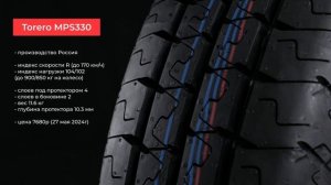 Топ коммерческих летних шин 2024 в размере 185/75/16