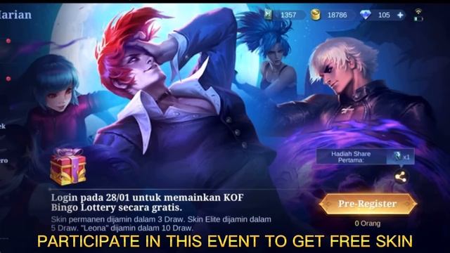 NEW! KOF 2023 IS FINALLY HERE! FREE SKIN MLBB NEW EVENT MOBILE LEGENDS смотреть онлайн