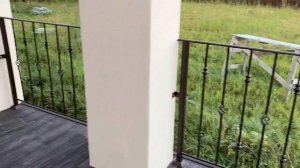 Отделка террасы ДПК.