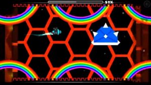 Geometry Dash-Rainbow Adventure II By TrueChaos!