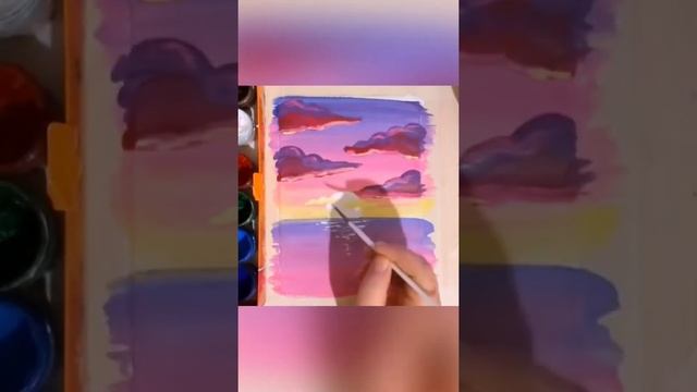 Как нарисовать красивый пейзаж #art #рисуемвместе #drawing #artist #рисование #draw #рисуем #рисунок смотреть онлайн