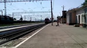 Электровоз ЭП1М 718