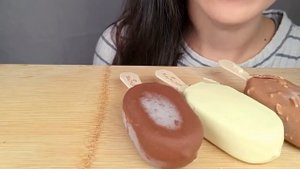 МУКБАНГ АСМР мороженое эскимо #26