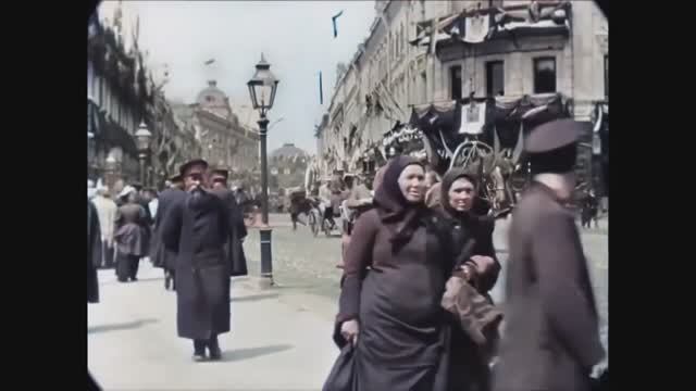 Москва, Тверская ул, 1896г смотреть онлайн