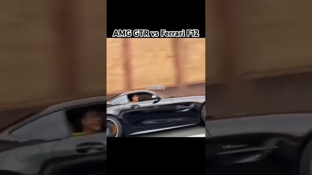 Mercedes AMG GTR vs Ferrari F12