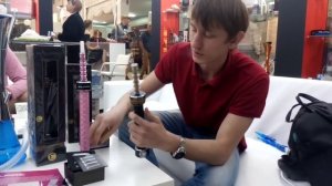 Обзор электронного кальяна Square E-Hose 2.0  на Vapexpo 2015