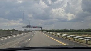 Движение по трассе М4 "Дон" из Московской области на Азовское море. День второй.