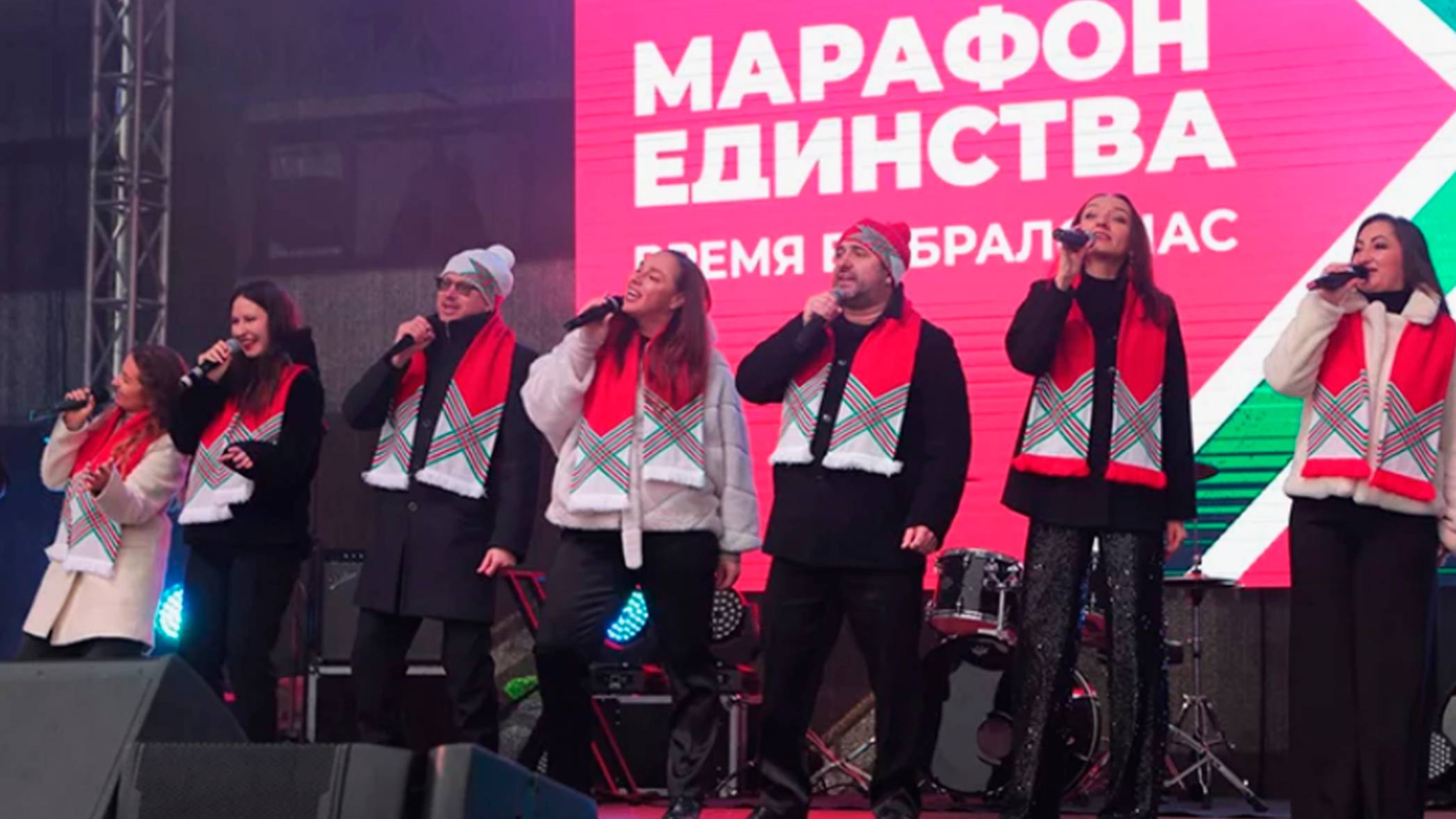 «Марафон единства» завершился в белорусском Гродно