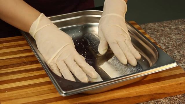 BONDUELLE: Seabass steak with mashed pea (CLASSIC DELI X BONDUELLE) смотреть онлайн